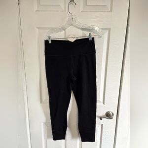 Fabletics Define High-waisted black 7/8 leggings size Large, NWT